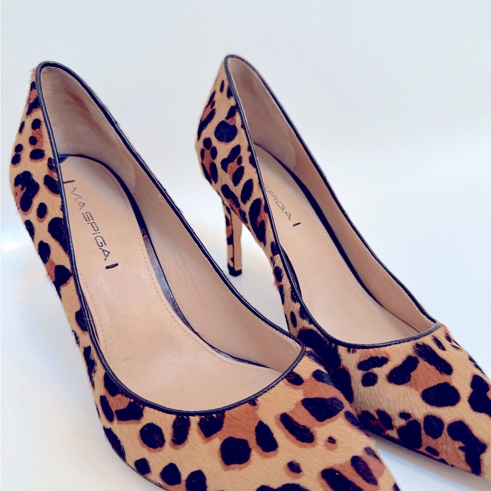 Via Spiga leopard print heels - Picture 2 of 6